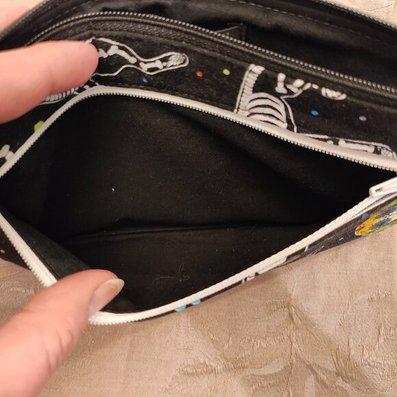 Original Rags by Marti Day of the Dead Dogs Wallet/Clutch, New with Tags! - Picture 6 of 9